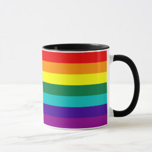 7 Stripes Rainbow Gay Pride Flag Mok