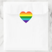 7 Stripes Rainbow Gay Pride Flag Sticker (Tas)