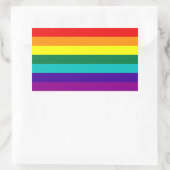 7 Stripes Rainbow Gay Pride Flag Sticker (Tas)