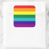 7 Stripes Rainbow Gay Pride Flag Sticker (Tas)