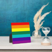 7 Stripes Regenboog Gay Pride Flag Plaque Fotoplaat (Insitu)