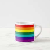 7 Stripes Regenbooggrafflag Espresso Kop (Rechts)