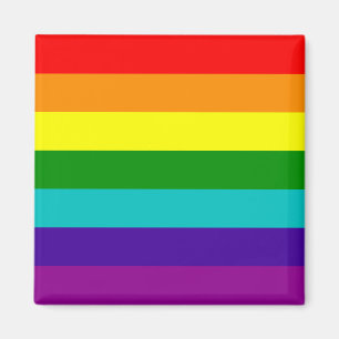 7 Stripes Regenboogkap Pride Flag Magnet