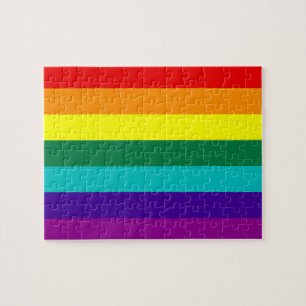 7 Stripes Regenboogkap - Pride Flag Puzzle Legpuzzel
