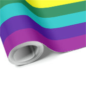 7 Stripes Regenboogpride vlag Cadeaupapier (Rol Hoek)