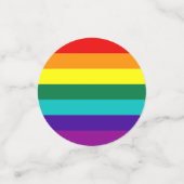 7 Stripes Regenboogpride vlag Confetti (Kleine voorkant)