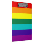 7 Stripes Regenboogpride vlag Klembord (Rechts)