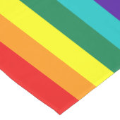 7 Stripes Regenboogpride vlag Medium Tafelloper (Hoek)