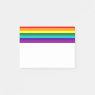 7 Stripes Regenboogpride vlag Post-it® Notes
