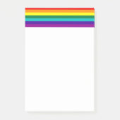 7 Stripes Regenboogpride vlag Post-it® Notes (Voorkant)