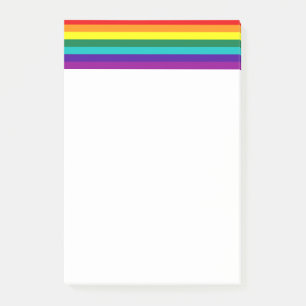 7 Stripes Regenboogpride vlag Post-it® Notes