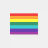 7 Stripes Regenboogpride vlag Post-it® Notes (Voorkant)