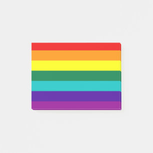 7 Stripes Regenboogpride vlag Post-it® Notes