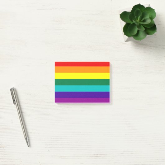 7 Stripes Regenboogpride vlag Post-it® Notes (Kantoor)