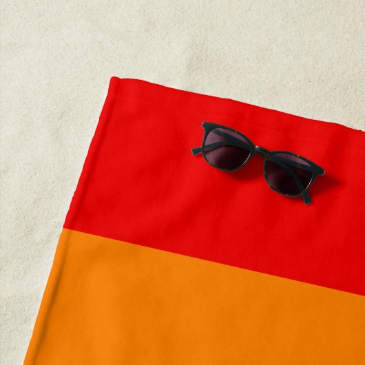 7 Stripes Regenboogpride vlag Strandlaken (In situ)