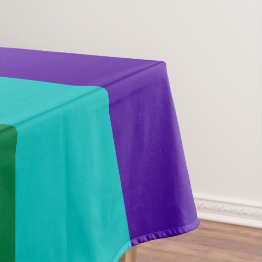 7 Stripes Regenboogpride vlag Tafelkleed (Voorbeeld)