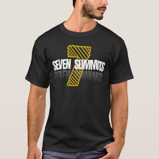 7 summits t-shirt (Voorkant)