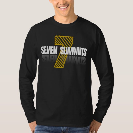 7 summits t-shirt (Voorkant)