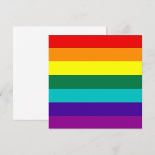 7 Uitnodiging tot het indienen van stripes regenbo (Voorkant / Achterkant)