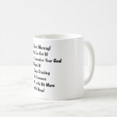 7 uur 's ochtends heb je de Coffee-Mok Koffiemok (Voorkant rechts)