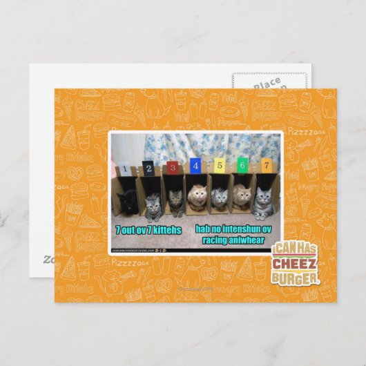 7 van de 7 keukens van ov briefkaart (Voorkant / Achterkant)