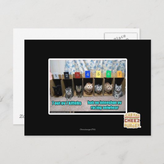 7 van de 7 keukens van ov briefkaart (Voorkant / Achterkant)