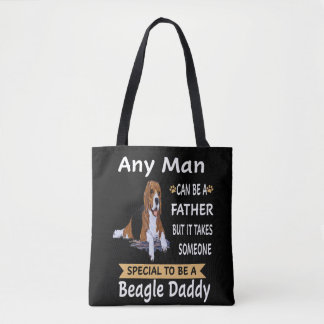 7 Willekeurig Man Beagle Daddy Tote Bag