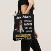 7 Willekeurig Man Beagle Daddy Tote Bag (Dichtbij)