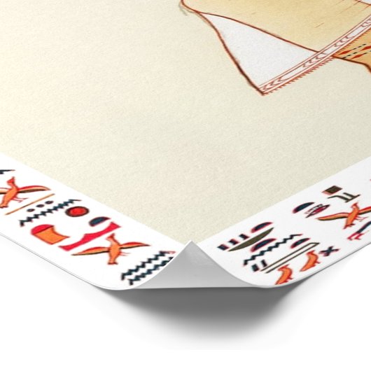 7 wonderen van de wereld en oude egypte goden poster (Hoek)