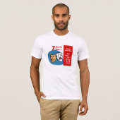 7 woorden die = vrolijke Valentijn T-shirt (Voorkant volledig)
