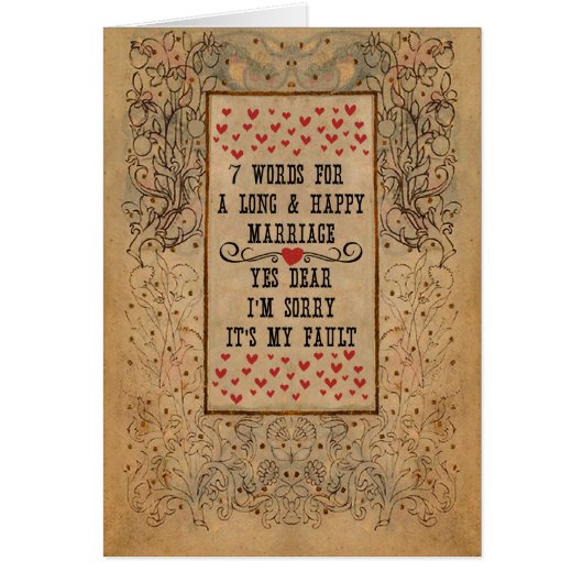 7 woorden voor een lang en gelukkig huwelijk (Voorkant)