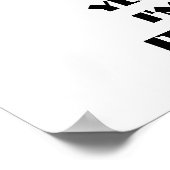 7 woorden voor een lang en gelukkig huwelijk - Pos Poster (Hoek)