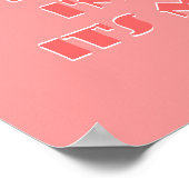 7 woorden voor een lang en gelukkig huwelijk - Pos Poster (Hoek)