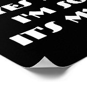 7 woorden voor een lang en gelukkig huwelijk - Pos Poster (Hoek)