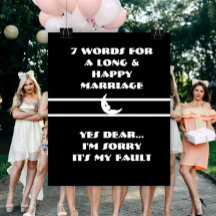 7 woorden voor een lang en gelukkig huwelijk - Pos