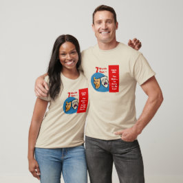 7 woorden voor een lang en gelukkig huwelijk t-shirt