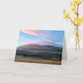 7 x5-inch gevouwen kaart || Cedar Mountain Dawn (Gele Bloem)