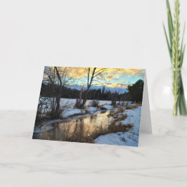 7 x5-inch gevouwen kaart | | Creek Reflection 17 s