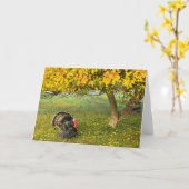 7 x5-inch gevouwen kaart || Turkije in het kader v (Gele Bloem)