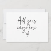 7 x 5 Uitnod Kaart (Achterkant)