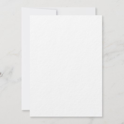 7" x 5" Ultra dikke bruiloft uitnodiging (Voorkant)