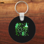 7 Year Old Birthday Goodbye 6 Hello 7 67 Meme Six Sleutelhanger (Voorkant)