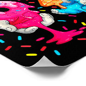 7 Year Old Birthday I Was 6 Now I'm 7 67 Meme Funn Poster (Hoek)