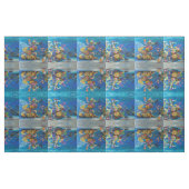 7 Zeeen koraalriffen Stof (Fat Quarter)