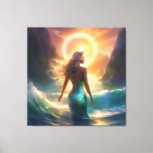 #7  Zeemeerminnenleven Canvas Afdruk (Voorkant)