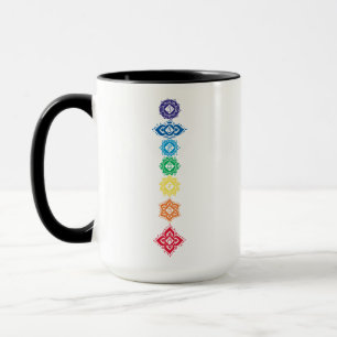 7 Zeven Chakra Energie Mok