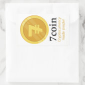 7coin Stickers (rechthoekig) (Tas)