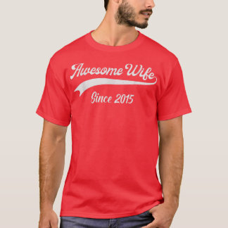 7de bruiloft animatiefilm voor haar Geweldige vrou T-shirt