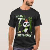 7e 7 Py Dierlijke Panda T-shirt (Voorkant)