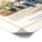 7e breedtegraad 8x10 poster (Hoek)